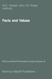 book Facts and Values: Philosophical Reflections from Western and Non-Western Perspectives