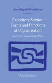 book Expository Science: Forms and Functions of Popularisation