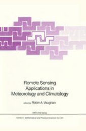 book Remote Sensing Applications in Meteorology and Climatology