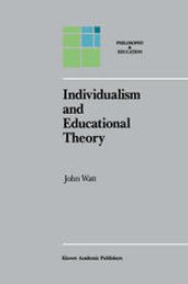 book Individualism and Educational Theory