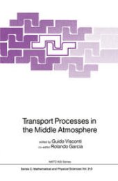 book Transport Processes in the Middle Atmosphere