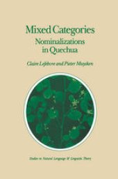 book Mixed Categories: Nominalizations in Quechua