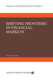 book Shifting Frontiers in Financial Markets