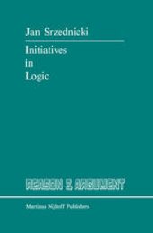 book Initiatives in Logic