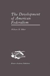 book The Development of American Federalism