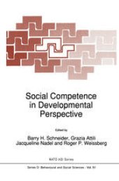 book Social Competence in Developmental Perspective