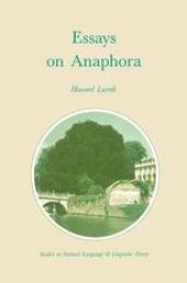 book Essays on Anaphora