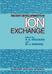 book Recent Developments in Ion Exchange