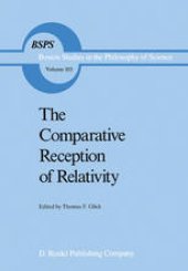 book The Comparative Reception of Relativity