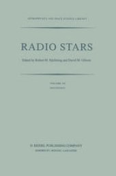 book Radio Stars: Proceedings of a Workshop on Stellar Continuum Radio Astronomy Held in Boulder, Colorado, U.S.A., 8–10 August 1984