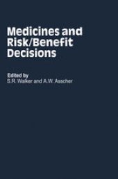 book Medicines and Risk/Benefit Decisions