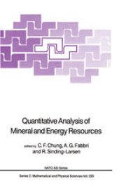 book Quantitative Analysis of Mineral and Energy Resources