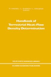 book Handbook of Terrestrial Heat-Flow Density Determination: with Guidelines and Recommendations of the International Heat-Flow Commission