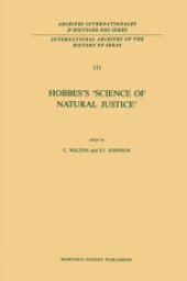 book Hobbes’s ‘Science of Natural Justice’