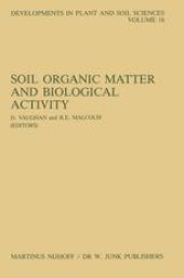 book Soil Organic Matter and Biological Activity