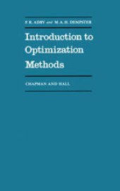 book Introduction to Optimization Methods