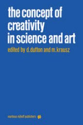 book The Concept of Creativity in Science and Art