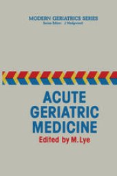 book Acute Geriatric Medicine