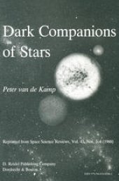 book Dark Companions of Stars: Astrometric Commentary on the Lower End of the Main Sequence