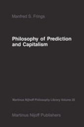 book Philosophy of Prediction and Capitalism