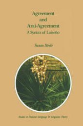 book Agreement and Anti-Agreement: A Syntax of Luiseño