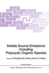 book Mobile Source Emissions Including Policyclic Organic Species