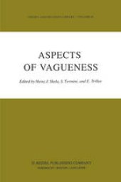 book Aspects of Vagueness