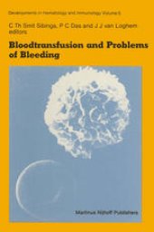 book Bloodtransfusion and Problems of Bleeding