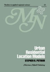 book Urban residential location models