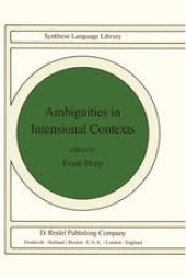 book Ambiguities in Intensional Contexts