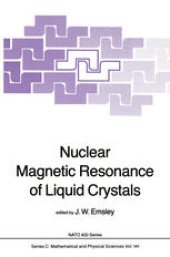 book Nuclear Magnetic Resonance of Liquid Crystals