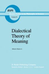 book Dialectical Theory of Meaning