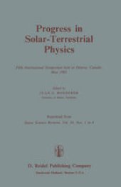 book Progress in Solar-Terrestrial Physics: Fifth International Symposium held at Ottawa, Canada, May 1982