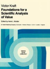 book Foundations for a Scientific Analysis of Value