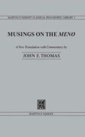 book Musings on the Meno