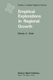 book Empirical Explorations in Regional Growth