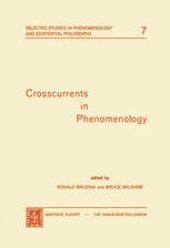 book Crosscurrents in Phenomenology