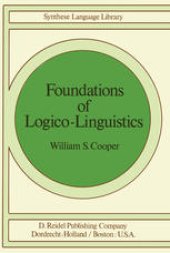 book Foundations of Logico-Linguistics: A Unified Theory of Information, Language, and Logic