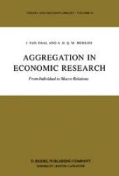 book Aggregation in Economic Research: From Individual to Macro Relations