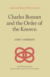 book Charles Bonnet and the Order of the Known