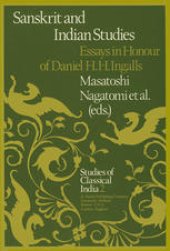 book Sanskrit and Indian Studies: Essays in Honour of Daniel H.H. Ingalls