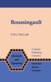 book Boussingault: Chemist and Agriculturist