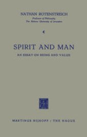 book Spirit and Man: An Essay on Being and Value