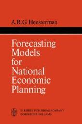 book Forecasting Models for National Economic Planning