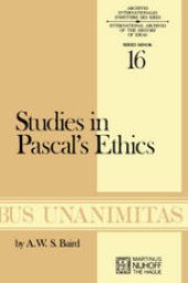 book Studies in Pascal’s Ethics