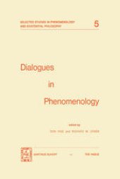 book Dialogues in Phenomenology