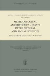 book Methodological and Historical Essays in the Natural and Social Sciences