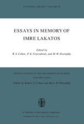 book Essays in Memory of Imre Lakatos