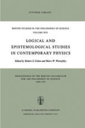 book Logical and Epistemological Studies in Contemporary Physics