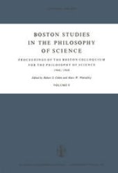 book Proceedings of the Boston Colloquium for the Philosophy of Science 1966/1968